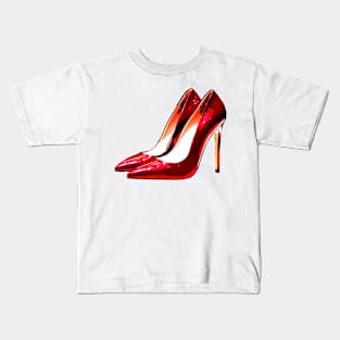 High Heels Mothers Day Shoes Kids T-Shirt